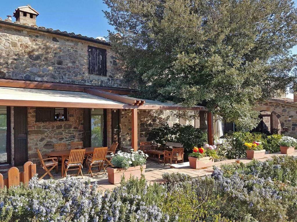 Cottage Le Ginestre Con Piscina In Val D'Orcia Radicofani Luaran gambar