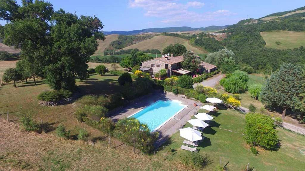 Cottage Le Ginestre Con Piscina In Val D'Orcia Radicofani Luaran gambar